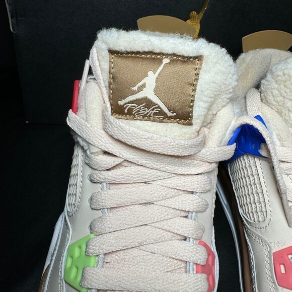 Size 7 - Nike Air Jordan 4 Retro GS Wild Things Men's Shoes - Picture 5 of 10